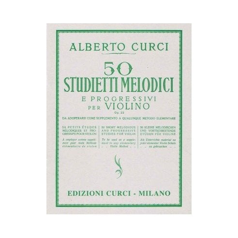 CURCI 50 STUDIETTI MELODICI PROGRESSIVI