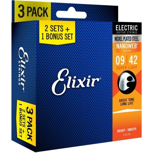 ELIXIR 16540 SET TRE MUTE 12002 LIGHT 9-42 ELECTRIC