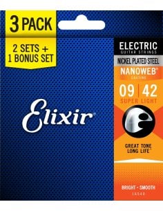 ELIXIR 16540 SET TRE MUTE 12002 LIGHT 9-42 ELECTRIC 2