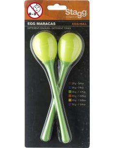 STAGG EGG-MA-L/GR EGG MARACAS