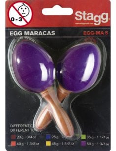 STAGG EGG-MA-S PP EGG MARACAS SMALL