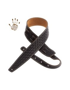 MAGRABO' HOLES HS EMBOSSED INTRECCIO 6CM NERO