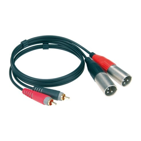KLOTZ AT-CM0100 2 RCA / 2 XLR M 1MT.