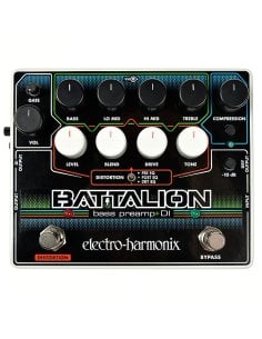 ELECTRO HARMONIX BATTALION BASS PREAMP + DI