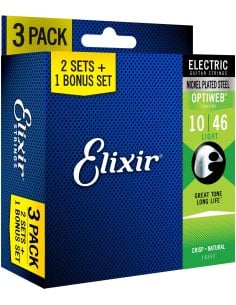 ELIXIR 16552 SET TRE MUTE19052 OPTIWEB LIGHT 10-46 ELECTRIC