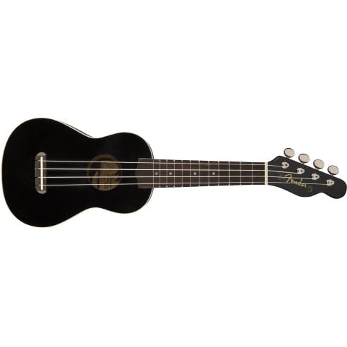 FENDER VENICE UKULELE SOPRANO BLACK