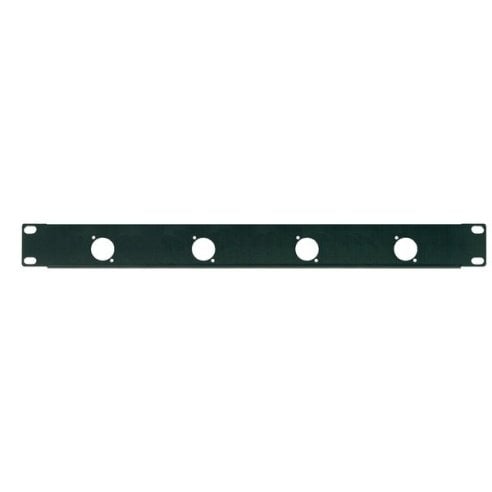 PROEL RK4N PANNELLO RACK 1U 4 FORI PER XLR