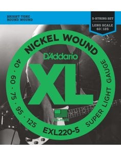D'ADDARIO EXL220-5 40/125 LONG