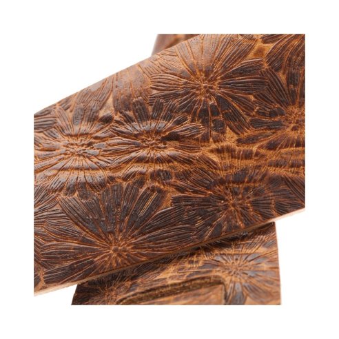 MAGRABO' HOLES HC EMBOSSED SPRING MARRONE CHIARO 6CM