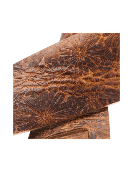 MAGRABO' HOLES HC EMBOSSED SPRING MARRONE CHIARO 6CM MAGRABO' HOLES HC EMBOSSED SPRING MARRONE CHIARO 6CM