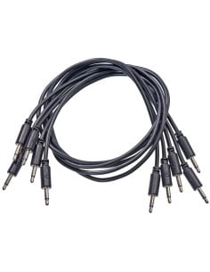 BLACK MARKET MODULAR PATCH CABLE 25 CM. 5-PACK BLACK