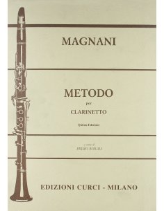 MAGNANI METODO PER CLARINETTO