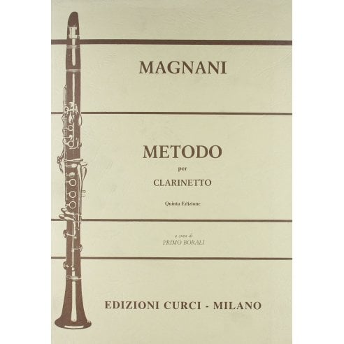MAGNANI METODO PER CLARINETTO