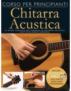 HARRISON CORSO PRINCIPIANTI CHITARRA ACUSTICA + DOWNLOAD