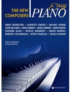 AAVV THE NEW COMPOSERS EASY PIANO