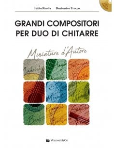 RENDA/TRUCCO GRANDI COMPOSITORI PER DUO DI CHITARRE + CD