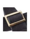 MAGRABO' STRIPE SC COTTON WASHED NERO 5CM TERMINALI TWINKLE NERO