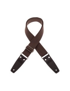 MAGRABO' STRIPE SC ENTRY MARRONE 5CM TERMINALI NERO FIBBIA ARGENTO