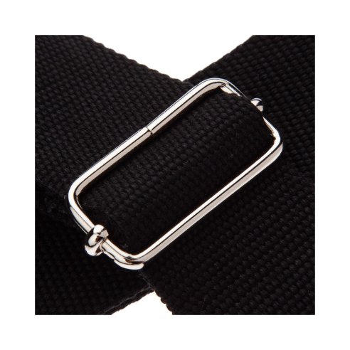 MAGRABO' STRIPE SC ENTRY NERO 5CM TERMINALI NERO FIBBIA ARGENTO