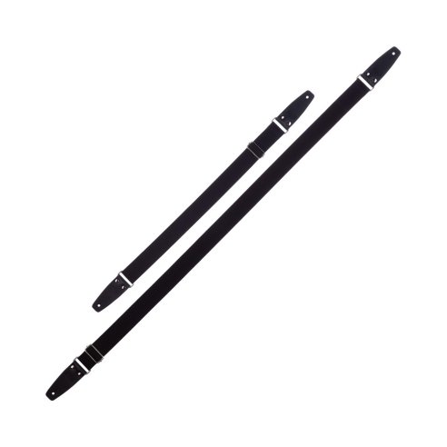 MAGRABO' STRIPE SC ENTRY NERO 5CM TERMINALI NERO FIBBIA ARGENTO
