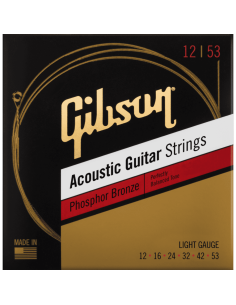 GIBSON SAG-PB12 PHOSPHOR BRONZE 0.12