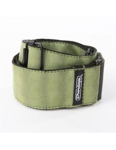 JIM DUNLOP STRAP D67-10 JACQUARD HEXAGON ECHO OLIVE