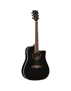 EKO NXT D100CE SEE THROUGH BLACK