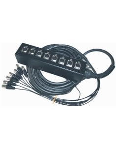 QUIK LOK BOX601-5K 8XLR/fe-8XLR/ma 5m