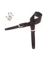 MAGRABO' TWIN BUCKLE TC CORE NERO 7cm FIBBIE CLASSIC ARGENTO
