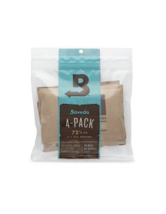 BOVEDA TWO WAY HUMIDITY CONTROL B72-60-4P 72% 4 PACK