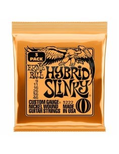 ERNIE BALL 3222 HYBRYD SLINKY 3-PACK 009/046