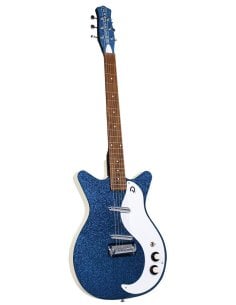 DANELECTRO 59M NOS+ DEEP BLUE METAL FLAKE