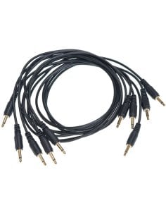 VERBOS ELECTRONICS CABLE 90CM. BLACK 5 PACK