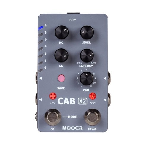 MOOER CAB X2 STEREO PEDAL