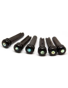 TAYLOR BRIDGE PINS EBONY/ABALONE