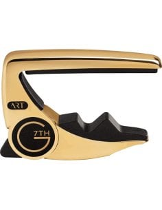 G7TH PERFORMANCE 3 ART 6 String 18kt Gold Plated Capo