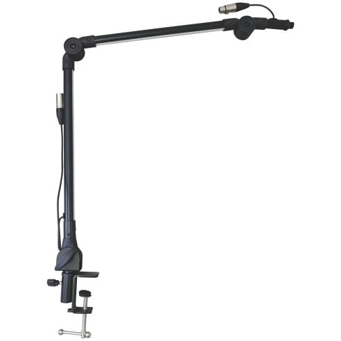 MP GEAR MS200AL ASTA TAVOLO TELESCOPICA E CLIP + LUCE