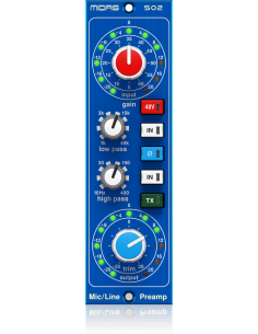 MIDAS 502 MICROPHONE PREAMPLIFIER V2