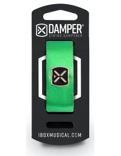 IBOX MUSICAL DAMPER DM SM05 METALLIC GREEN LEATHER
