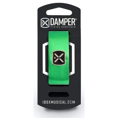 IBOX MUSICAL DAMPER DM SM05 METALLIC GREEN LEATHER