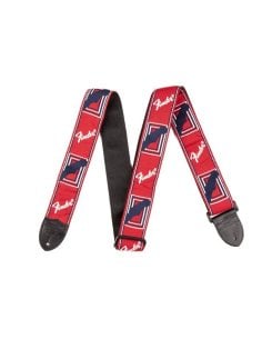 FENDER STRAP RED WHITE AND BLUE