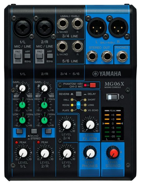 YAMAHA MG06X YAMAHA MG06X