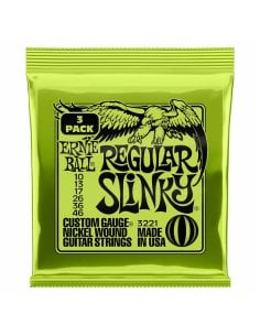 ERNIE BALL 3221 REGULAR SLINKY 3-PACK