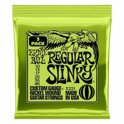 ERNIE BALL 3221 REGULAR SLINKY 3-PACK
