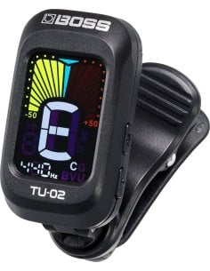 BOSS TU-02 CLIP-ON CHROMATIC TUNER