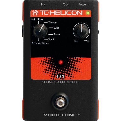 TC HELICON VOICETONE R1 VOCAL TUNED REVERB