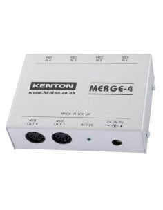 KENTON MERGE 4 - 4 MIDI IN TO 2 OUT