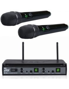 JTS E7-DU/2XE7-THD RADIO DOPPIO MANO 615-6540 MHZ