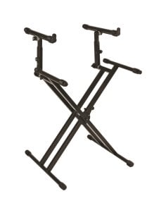 QUIK LOK QL742 SUPPORTO A X DOPPIO PER TASTIERE