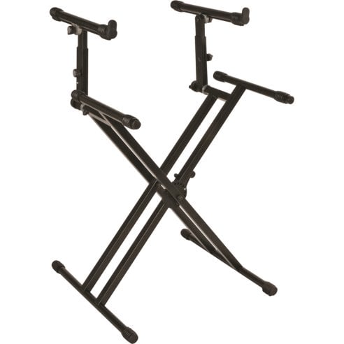 QUIK LOK QL742 SUPPORTO A X DOPPIO PER TASTIERE